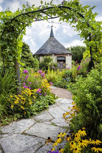 PC Linda Walker Photography - Green Bay Botanical Garden Entrance to Vanderperren English Cottage Garden.jpg